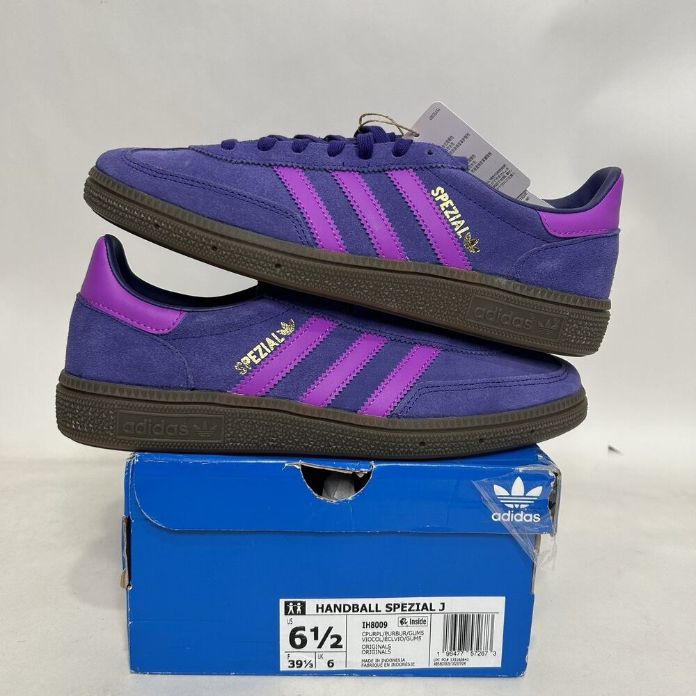 Adidas Originals Handball Spezial GS “Collegiate Purple” - Picture 1 of 5